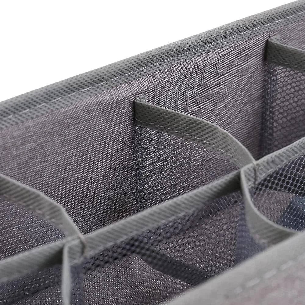 3-piece set of sock and underwear drawer dividers,foldable wardrobe storage box 07FC0E-D4 - KOEEK