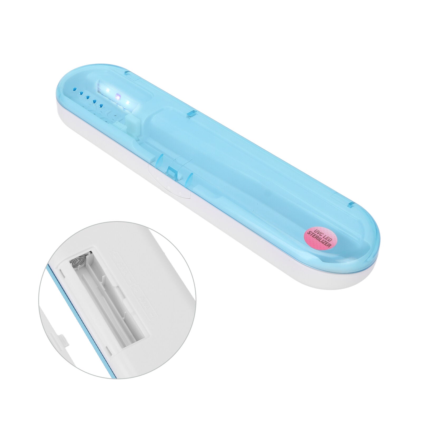 new UVC LED Toothbrush Cleaning Box Professional Home Travel Portable Toothbrush ABE koeek - KOEEK