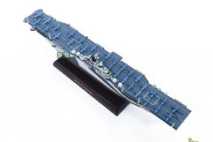 1/1000 WWII US Aircraft Carrier Ticonderoga-class Cruiser CV-14 Model Toy W/base 07FC0E-D4 - KOEEK