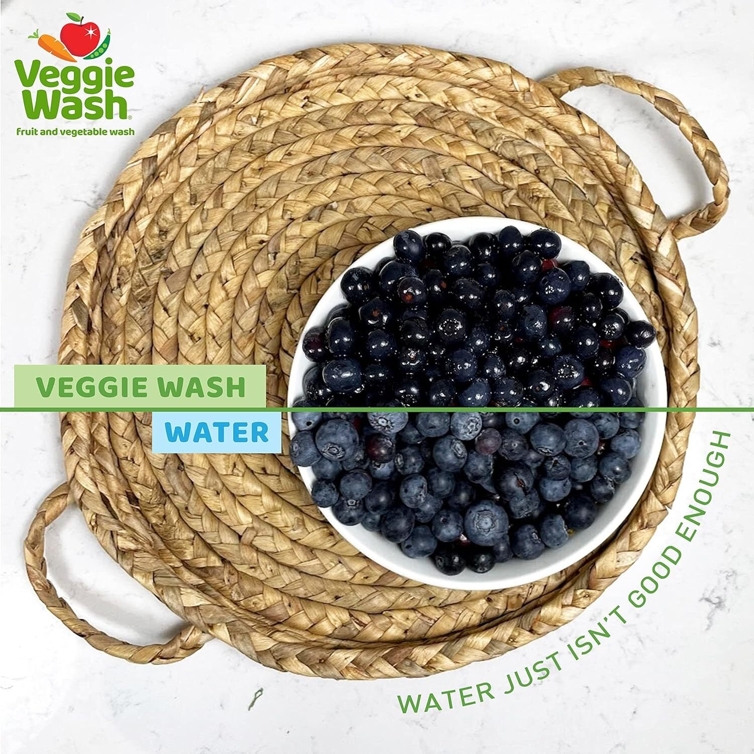 new Veggie Wash Fruit and Vegetable Wash, Produce 16 Ounce (Pack of 3) VEGGIE WASH - KOEEK