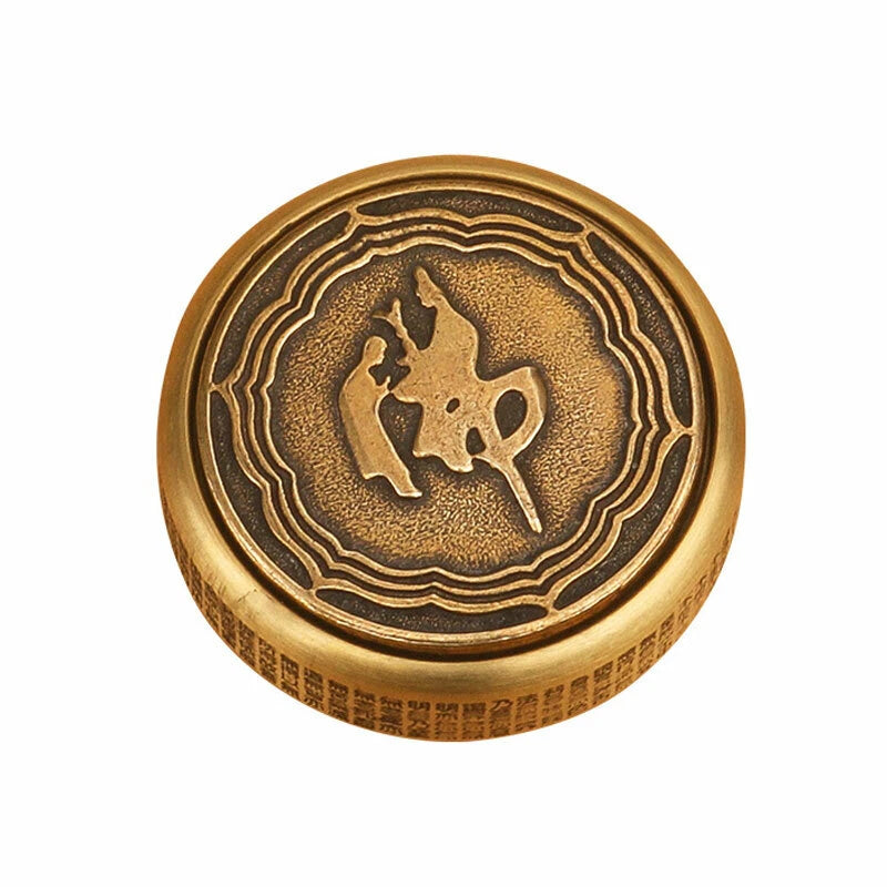 Zen Buddha Fidget Spinner Adult Metal Fidget EDC Toys ADHD Hand Spinner Men Gift 07FC0E-D4 - KOEEK