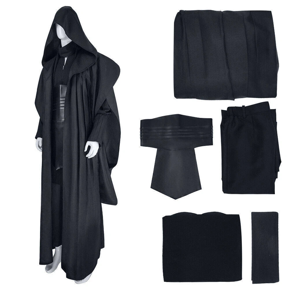 Star Wars Darth Maul Cosplay Costume Adult Men Tunic Robe Men PARTY Uniform 07FC0E-D4 - KOEEK