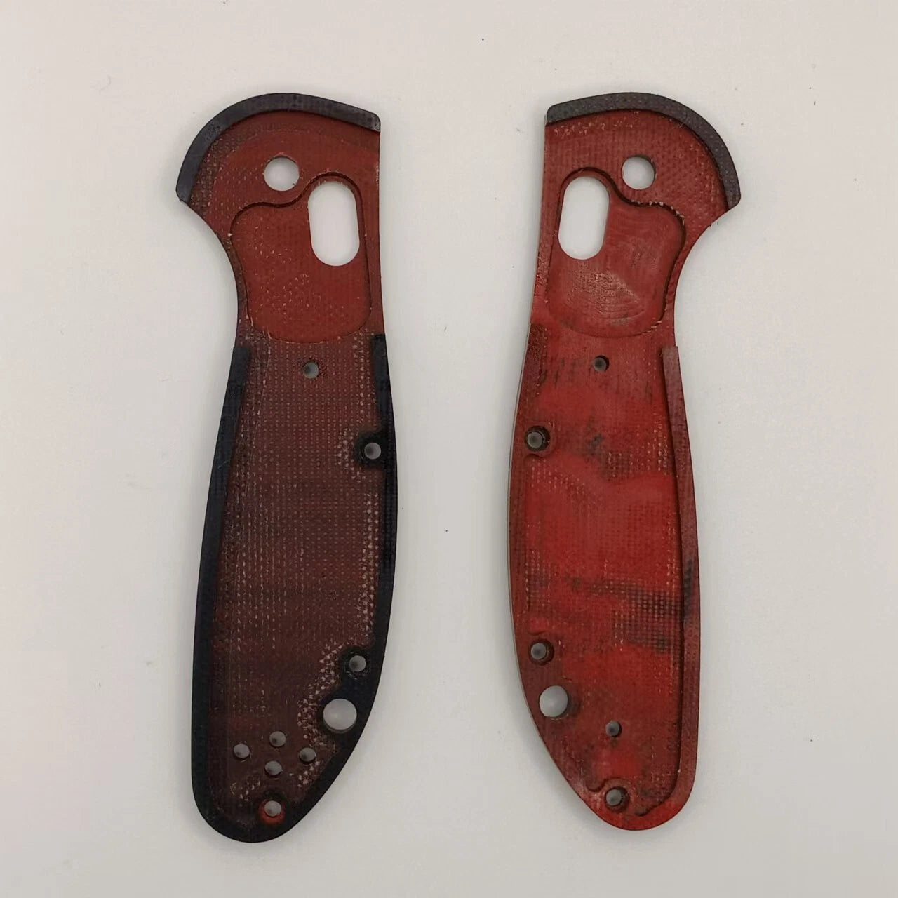 1 Pair G10 Material Handle Scales for Benchmade Griptilian 555/556 knives 07FC0E-D4 - KOEEK