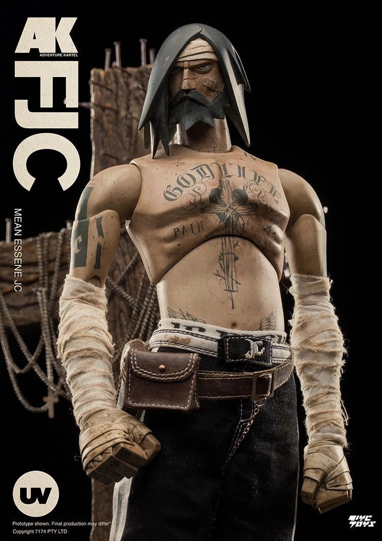 UNDERVERSE UV Fighting Jesus Essenes JC 1/6 Scale Male Figure Model INSTOCK 07FC0E-D4 - KOEEK