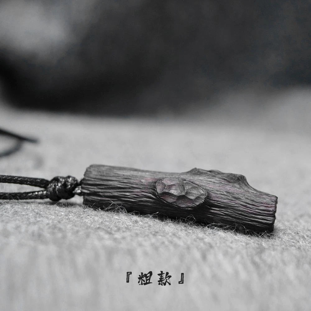 5cm Sandalwood Necklace Pendant Natural Jewelry Handmade Craft Gift 07FC0E-D4 - KOEEK