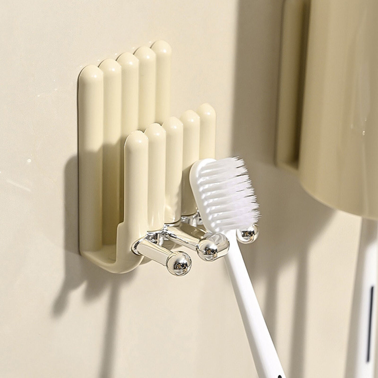 new Wall Electric Toothbrush Holder No Drilling Electric Tooth Brush Wall Holder koeek - KOEEK