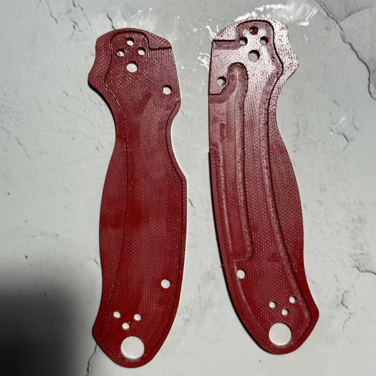 1 Pair Custom Made G10 Grip Knife Handle Scales for Spyderco C223 Para3 Knives 07FC0E-D4 - KOEEK