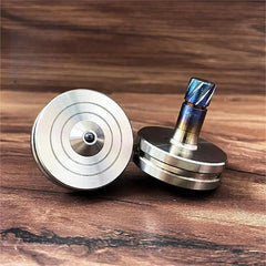 EDC Titanium Spinning Top Fidget Toy Premium Desktop Toy Spinner Gyroscope Gift 07FC0E-D4 - KOEEK