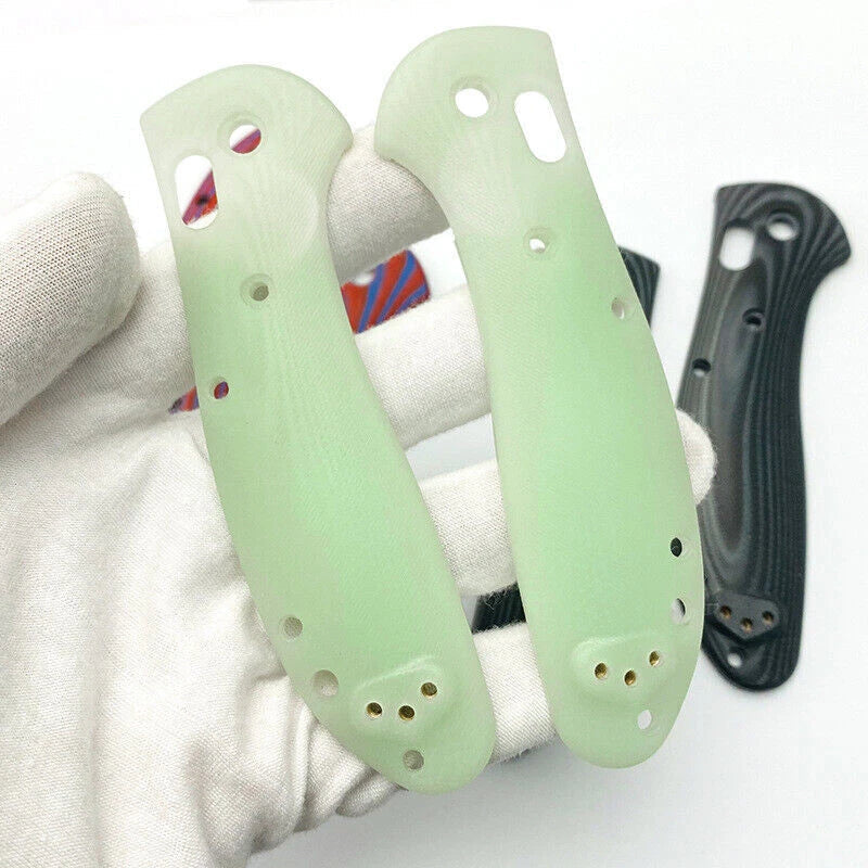 1Pair Custom G10 Material Handle Patch Scales for Benchmade Griptilian 551 Knife 07FC0E-D4 - KOEEK