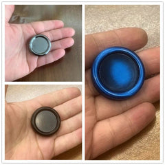 Haptic Coin Fidget Clicker Metal Slider Push Card Pocket Toy EDC Gift for Aults 07FC0E-D4 - KOEEK
