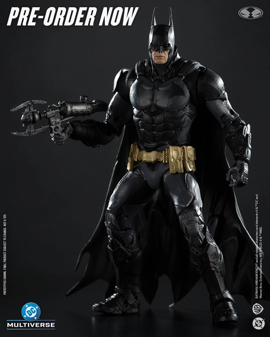 McFarlane Batman (Arkham Knight) 1/10‑scale Articulated Action Figure 07FC0E-D4 - KOEEK