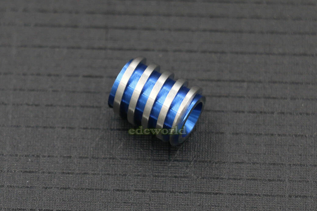 TC4 Titanium Alloy Lanyard Pendant Bead Key Parachute Cord DIY EDC Bead Tool EDC - KOEEK