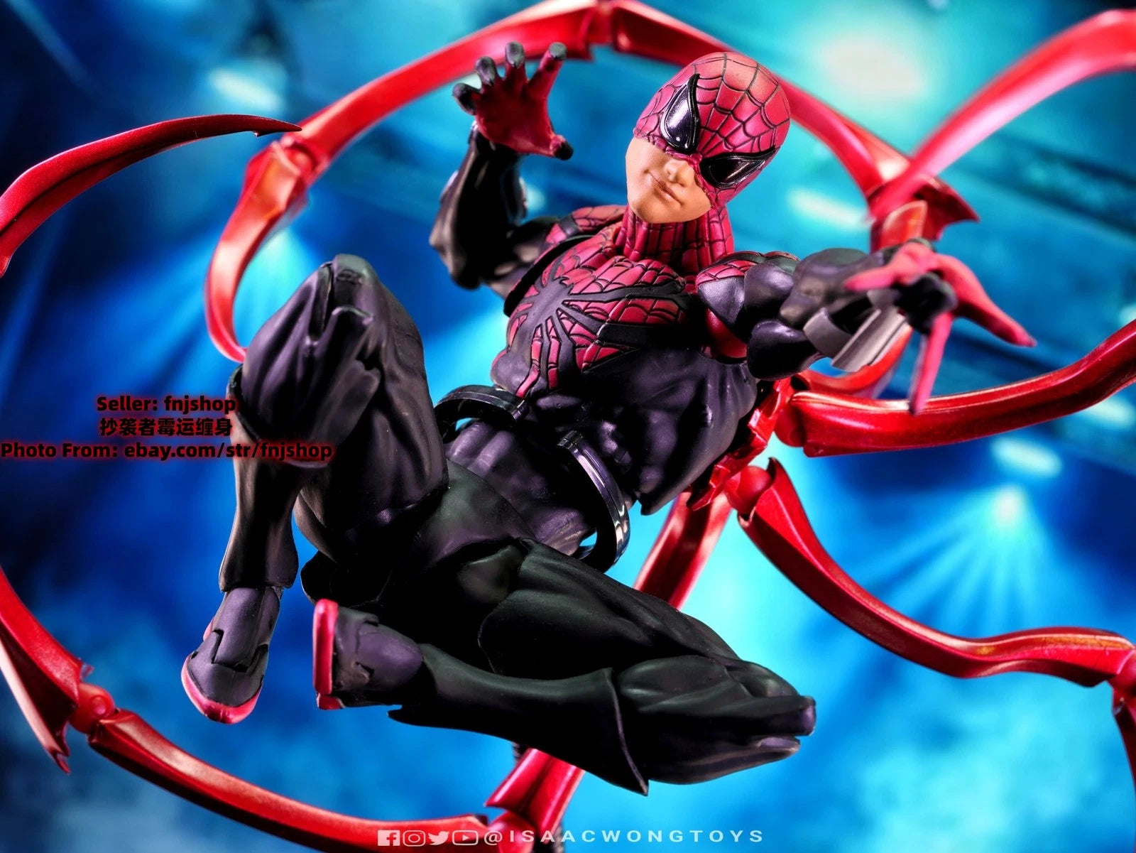 In Stock CT Toys Mess Toys Superior Spiderman Octopus Spider Action Figure Boxed MESS_TOYS - KOEEK