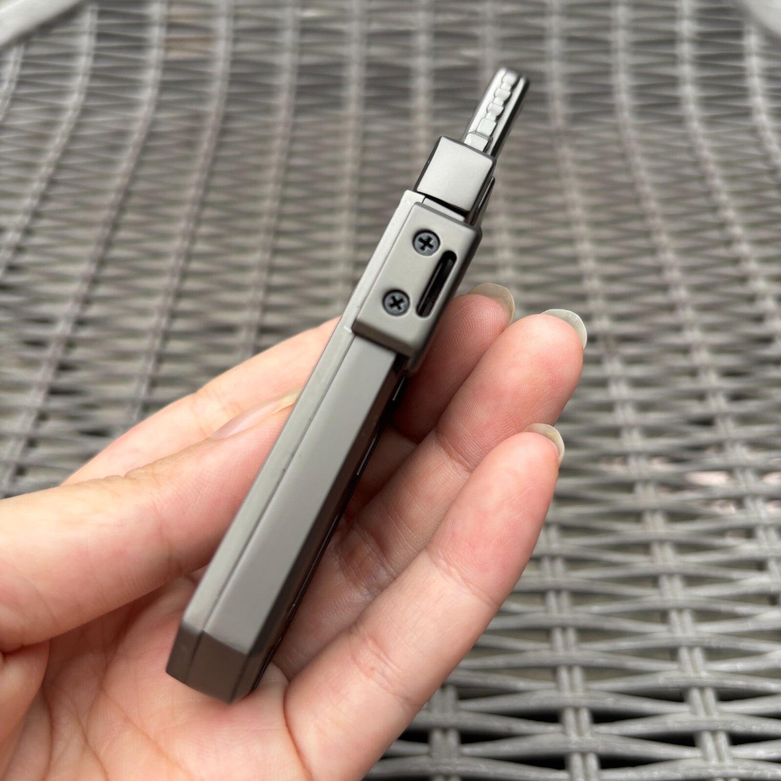 EDC Fidget Spinner Magnetic Ejection Push Card Haptic Slider Stress Relief ADHD 07FC0E-D4 - KOEEK