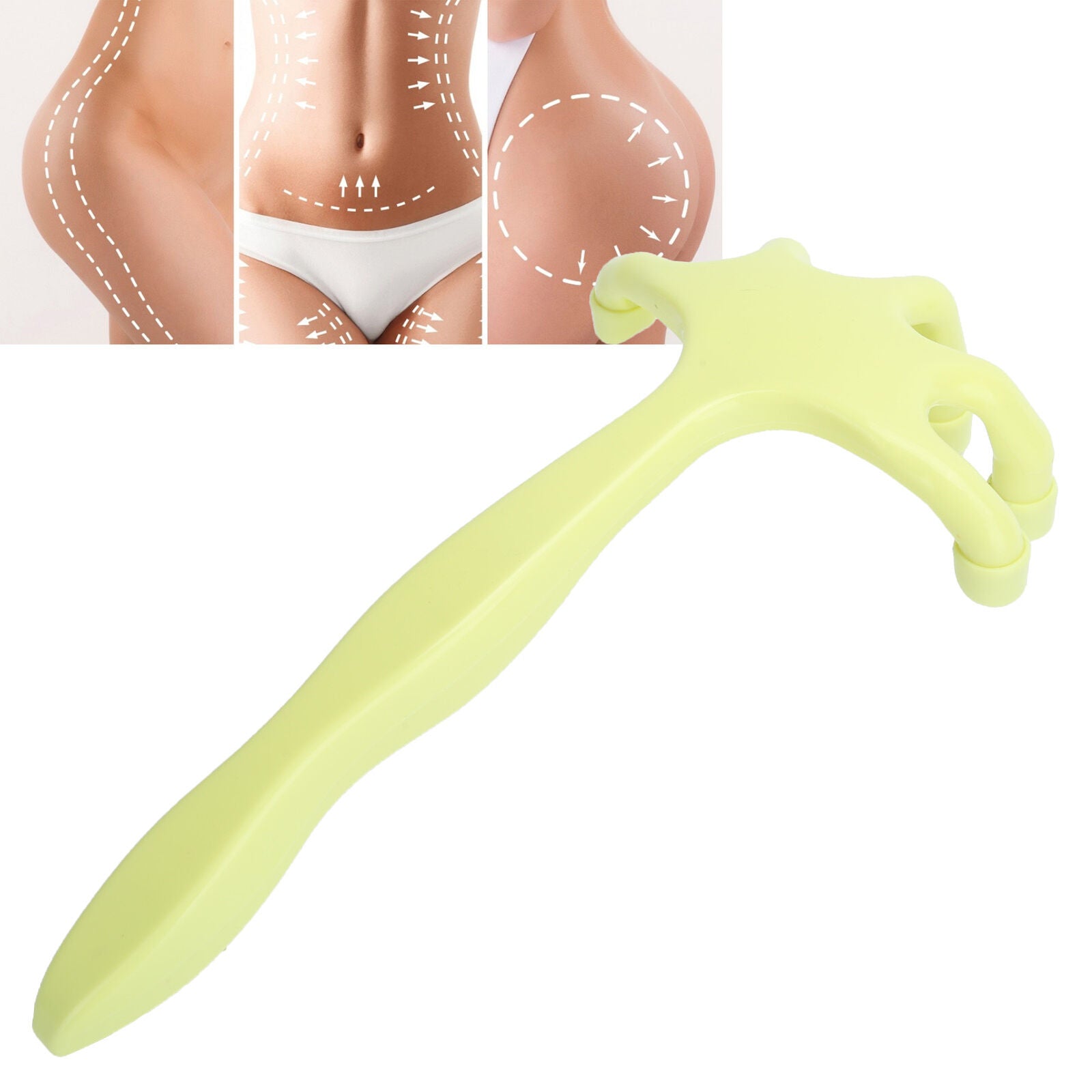 new Breast Hand Massager Hand Shape Breast Chest Care Lifting Massager(Yellow ) HGF koeek - KOEEK