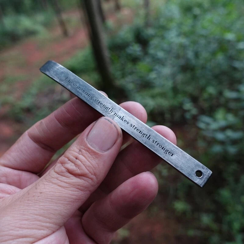 Z-Wear Powder Steel Pry Bar High Hardness Toughness EDC Tool - Customize 07FC0E-D4 - KOEEK