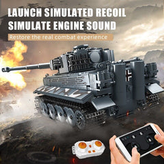 new Mould King 20014 Battle Tiger Tanker Remote Control Technic Building Blocks Kit MOULD KING - KOEEK