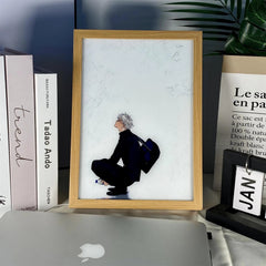 Jujutsu Kaisen Satoru Gojo Night Lamp Decor Light Picture Anime Luminous Gift 07FC0E-D4 - KOEEK