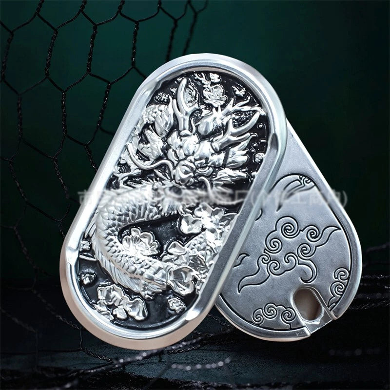 Cool Chinese Dragon Fidget Slider Creative 3D Carved Dragon EDC Fidget Toy Gift 07FC0E-D4 - KOEEK