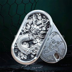 Cool Chinese Dragon Fidget Slider Creative 3D Carved Dragon EDC Fidget Toy Gift 07FC0E-D4 - KOEEK