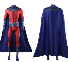 X-Men '97 Magneto Jumpsuit Erik Cosplay Costume Bodysuit Adult Kids Halloween 07FC0E-D4 - KOEEK