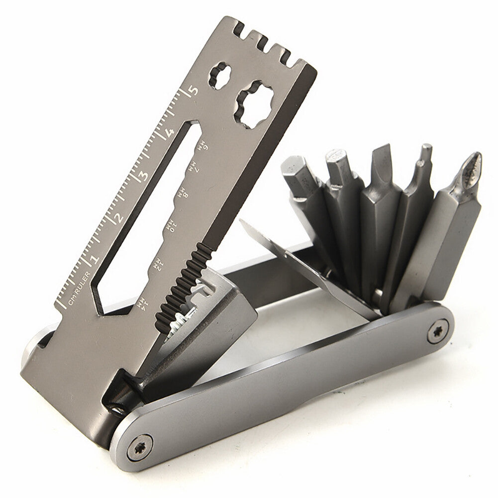 EDC Bike Repair Tools Kit Multi Function Gadgets Mechanic bicycle Accessories 07FC0E-D4 - KOEEK