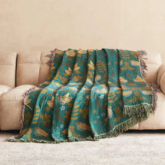 Bohemian Bed Blanket -  Cotton Super Soft Rustic Comforter 07FC0E-D4 - KOEEK