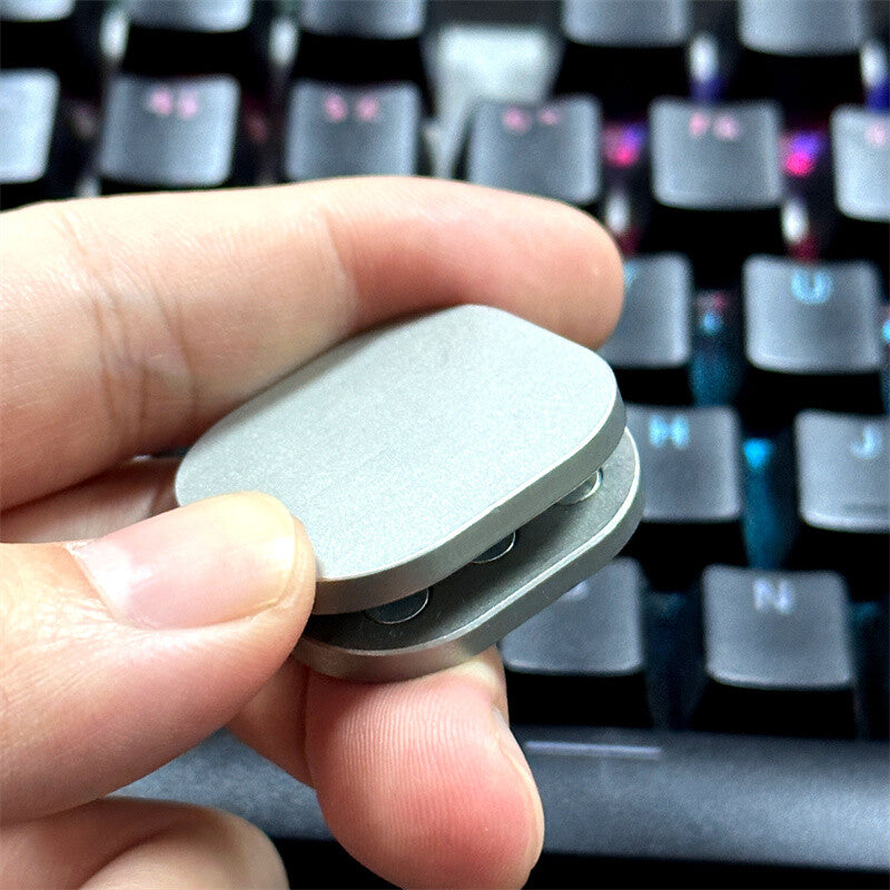 Seesaw Fidget Slider Adult Metal EDC Fidget Toys Stress Relief Toy Gift 07FC0E-D4 - KOEEK