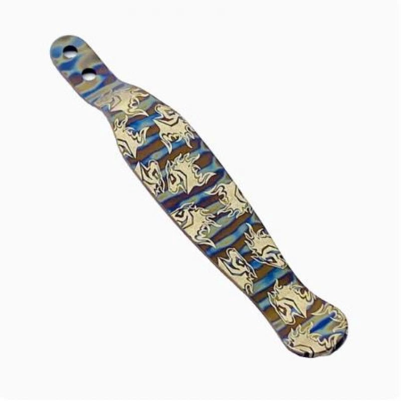 1 Pc Custom Made Titanium Alloy Backclip for Rick Hinderer knives XM18/XM24 EDC 07FC0E-D4 - KOEEK