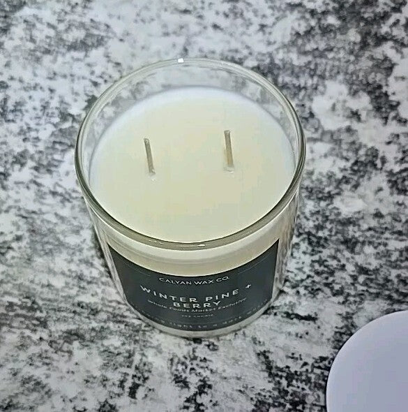 (3) Calyan Wax Co Whole Foods Exclusive Candles Winter Pine Plum Chestnut 8.8oz 07FC0E-D4 - KOEEK