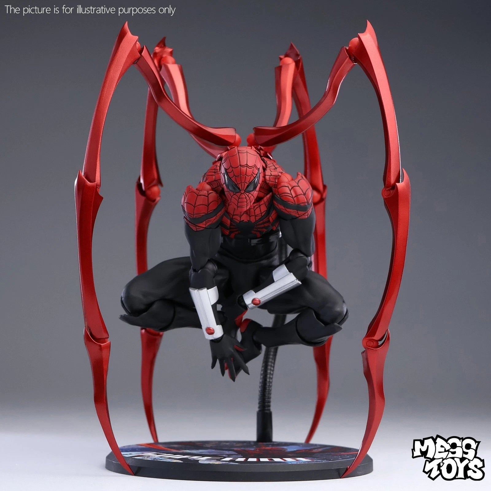 CT Toys Mess Toys Superior Spiderman Octopus Spider Action Figure Boxed US STOCK MESS_TOYS - KOEEK