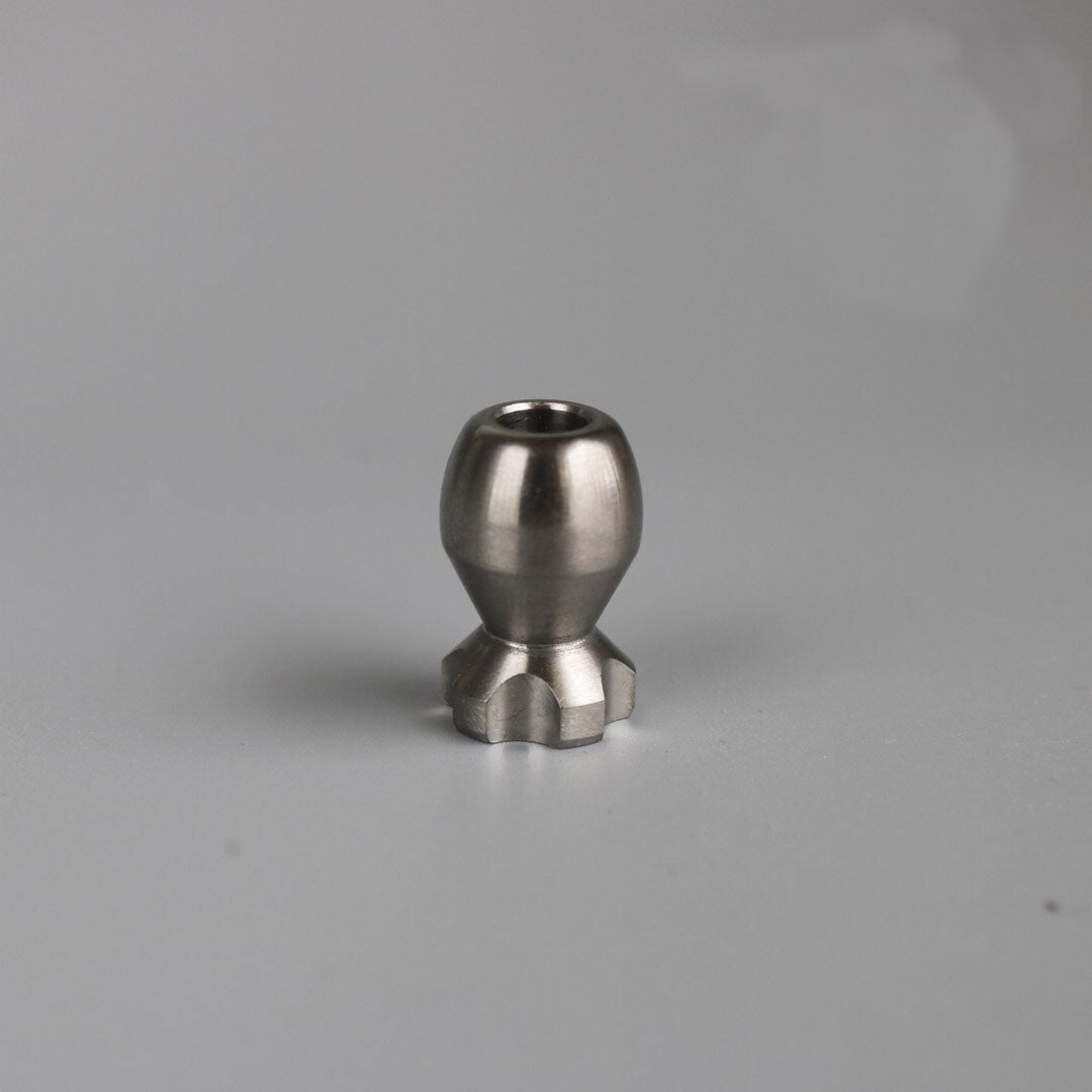 EDC Titanium Missile Shape Knife Bead Paracord Pendant Lanyard DIY Accessories 07FC0E-D4 - KOEEK