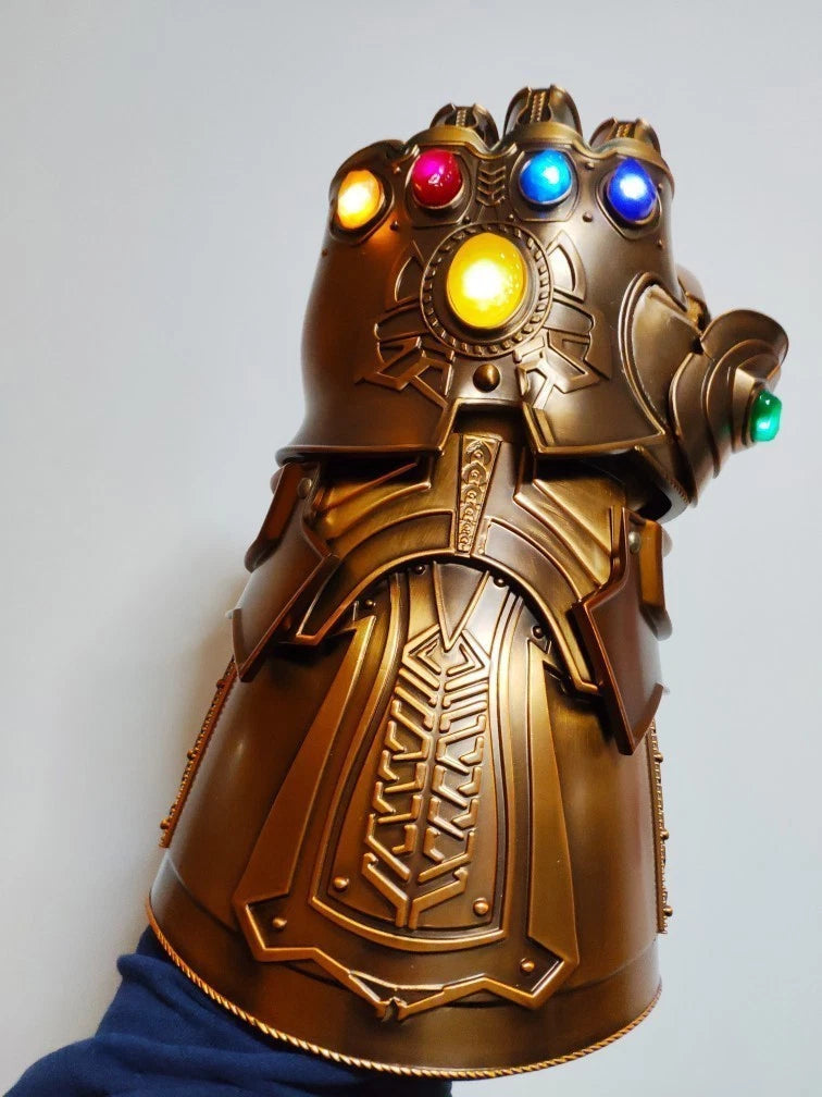 1/1 HCMY Thanos Infinity Gauntlet Full Metal Wearable Cosplay Statue LED Gift HCMY - KOEEK