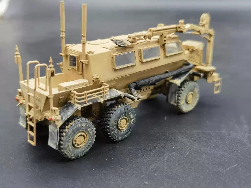 1/72 U.S. Army Buffalo Mine Clearance Vehicle Painted Finished Model Handmade 07FC0E-D4 - KOEEK