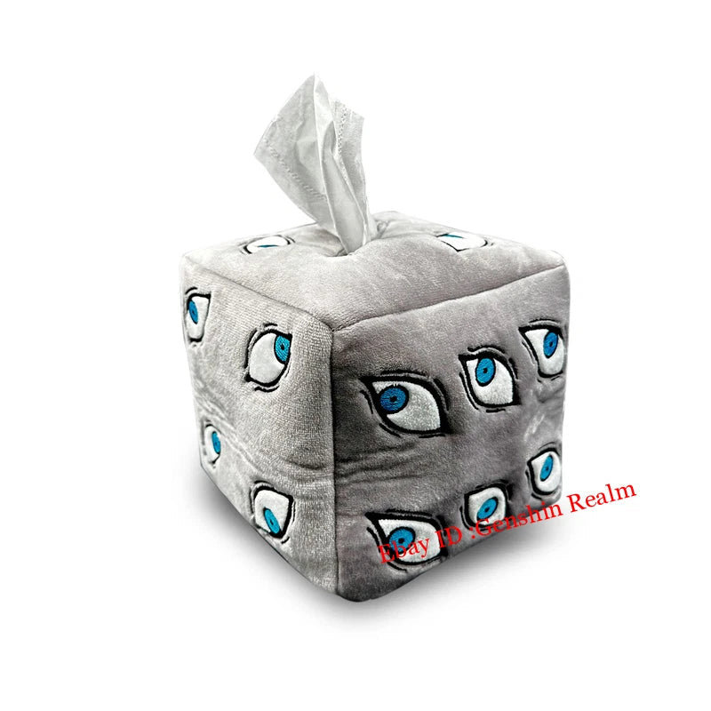 Anime Jujutsu Kaisen Prison Realm Tissue Box Desktop Decor Collection Plush Gift 07FC0E-D4 - KOEEK