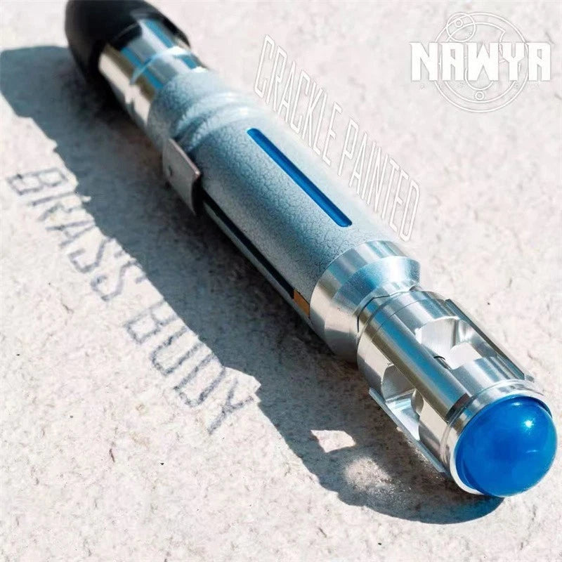 Replica NAWYA Doctor Who 10th Metal Sonic Screwdriver LED Retractable‌ Hand Lamp 07FC0E-D4 - KOEEK