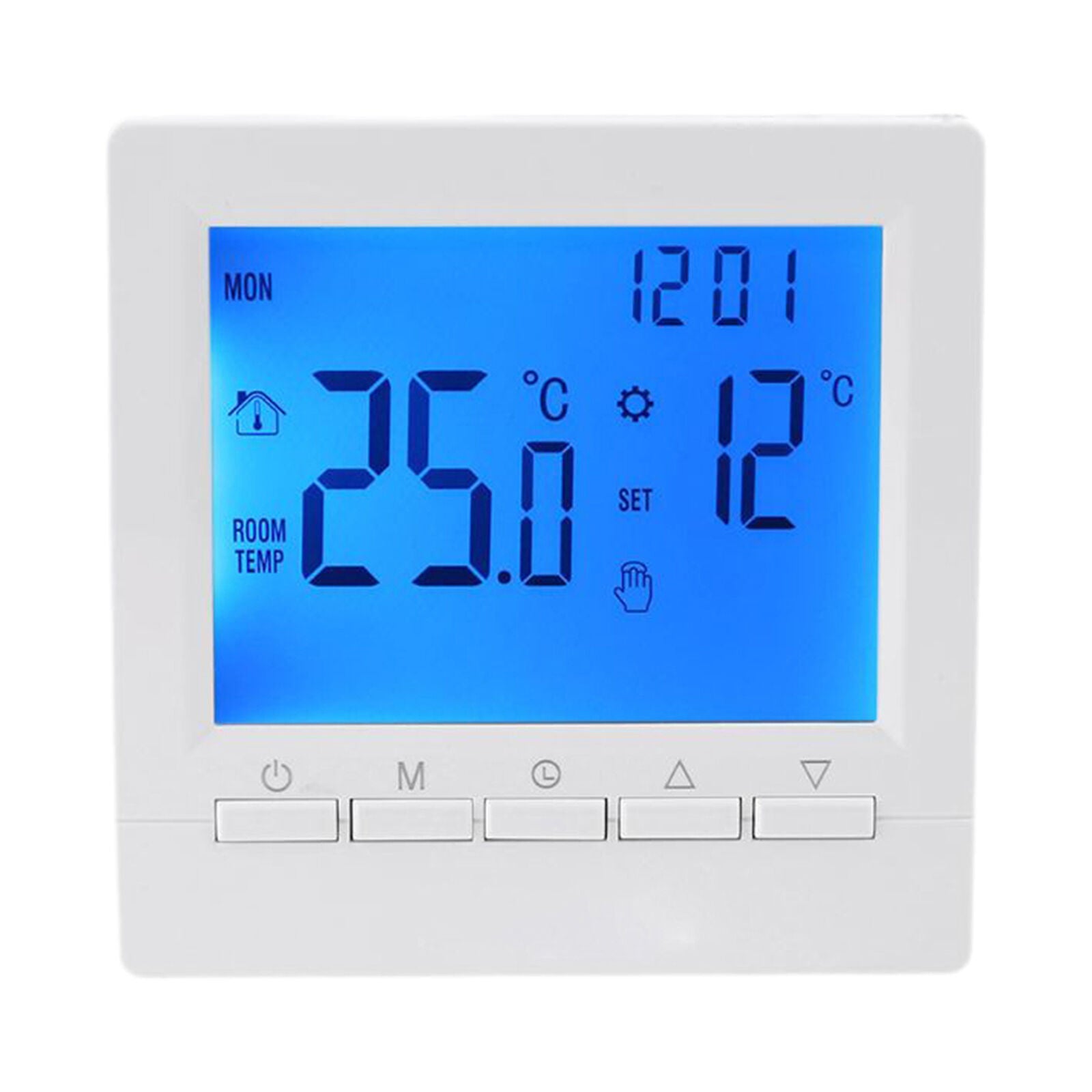 new Thermostat For House Wall-Mounted Smart LCD Screen Battery Powered Thermostat koeek - KOEEK