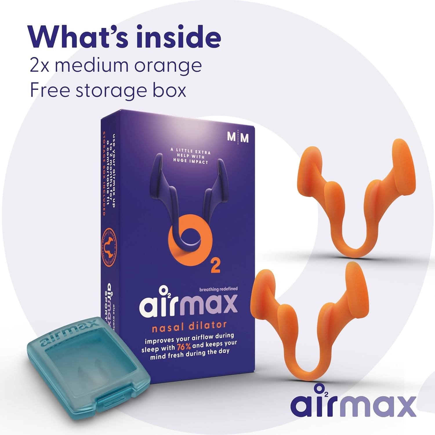new AIRMAX Nasal dilators for Sleeping - 76% More Airflow - Anti snoring Devices... 07FC0E-D4 - KOEEK