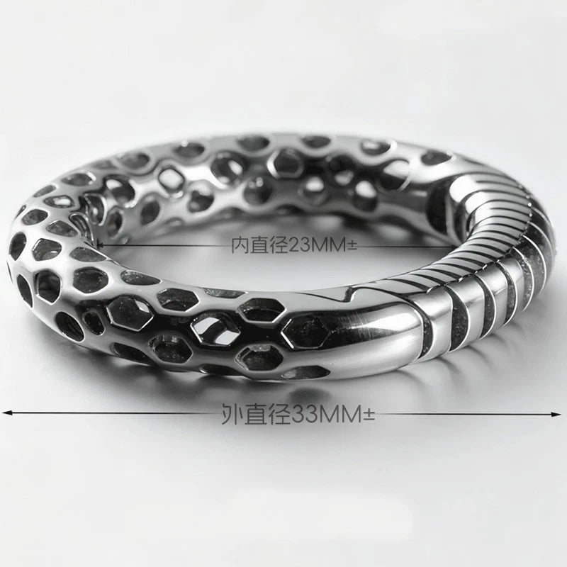 TC4 CNC Hollow-out Design Keychain Carabiner Ring Belt Waist Hanging Buckle EDC 07FC0E-D4 - KOEEK