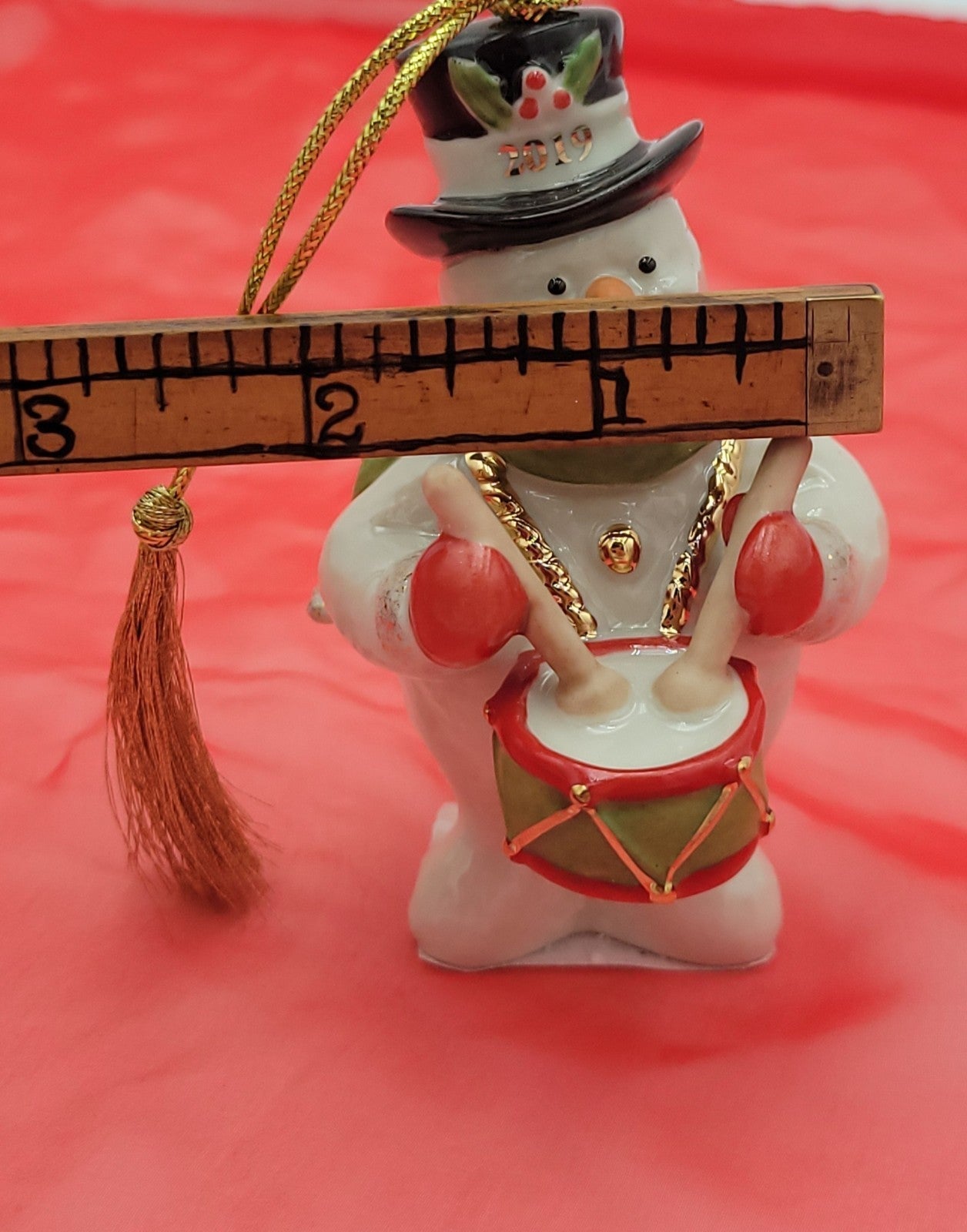 Lenox 2019 Snowy Beat Snowman Ornament LENOX - KOEEK