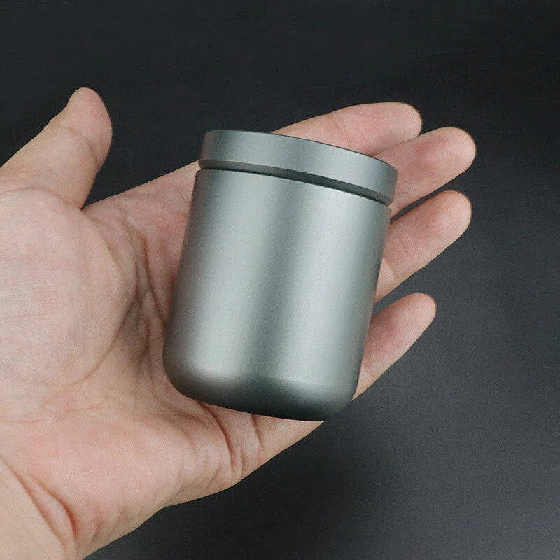 EDC Aluminium Alloy Waterproof Storage Box Sealed Pill Case Container Travel Cup EDC - KOEEK