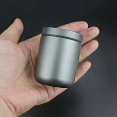 EDC Aluminium Alloy Waterproof Storage Box Sealed Pill Case Container Travel Cup EDC - KOEEK