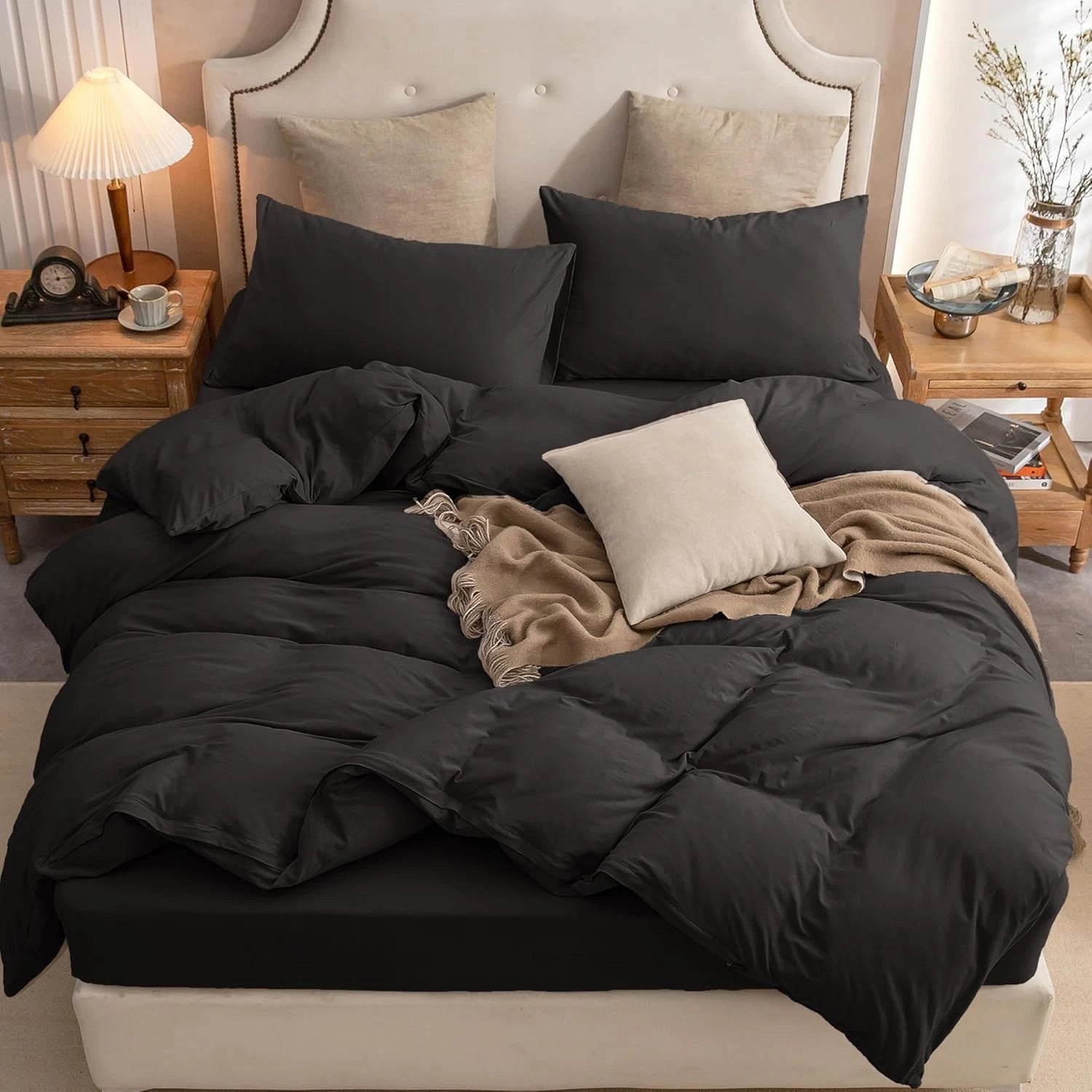 Knitted bedding set  cotton T-shirt fabric 07FC0E-D4 - KOEEK