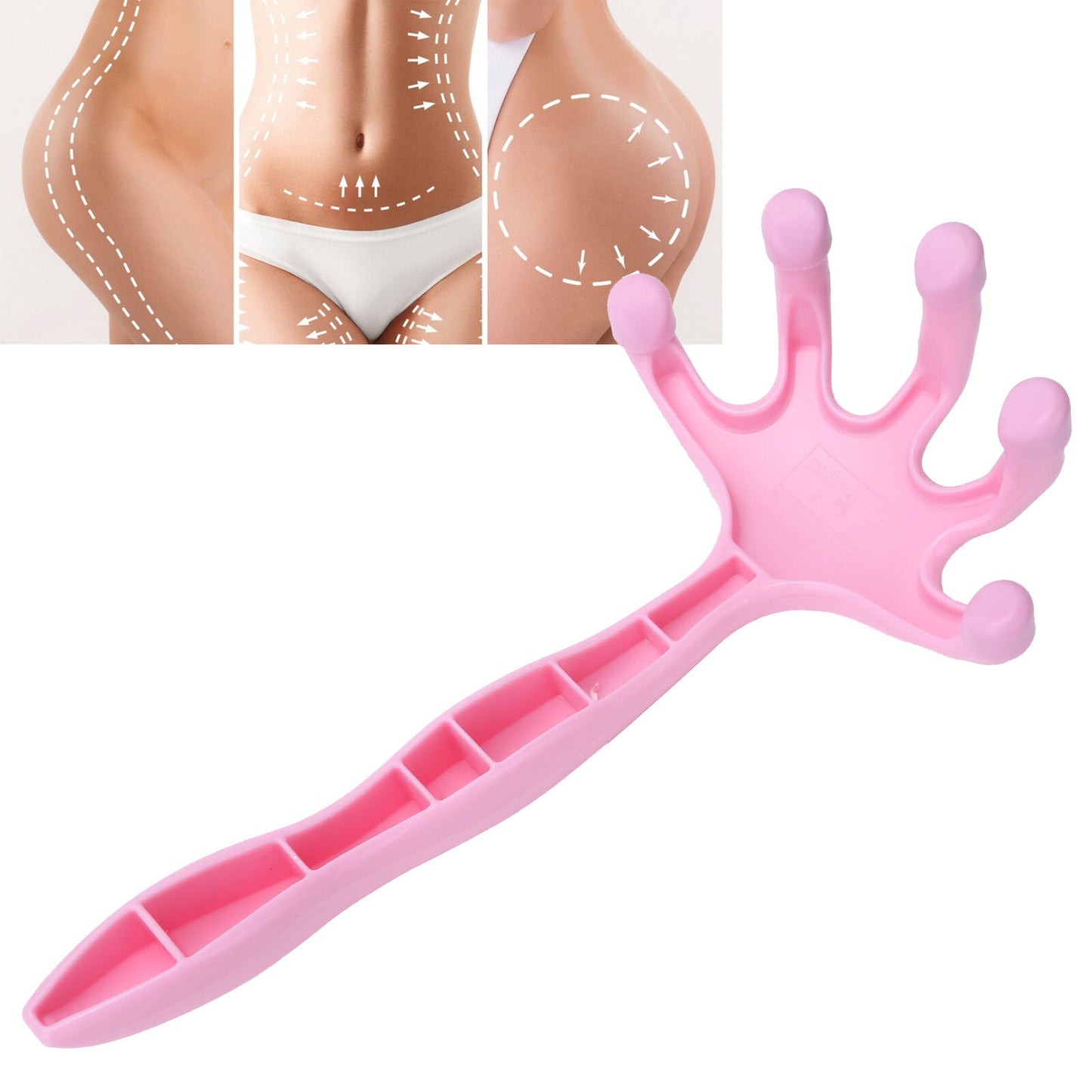 new Breast Hand Massager Hand Shape Breast Chest Care Lifting Massager(Pink ) HGF koeek - KOEEK