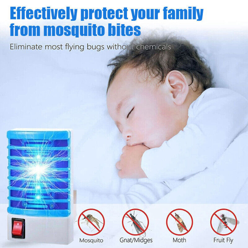 ny 1-10x Lampara Para Matar Mosquitos Bug Mosca Trampa Electrica De Insectos Zapper