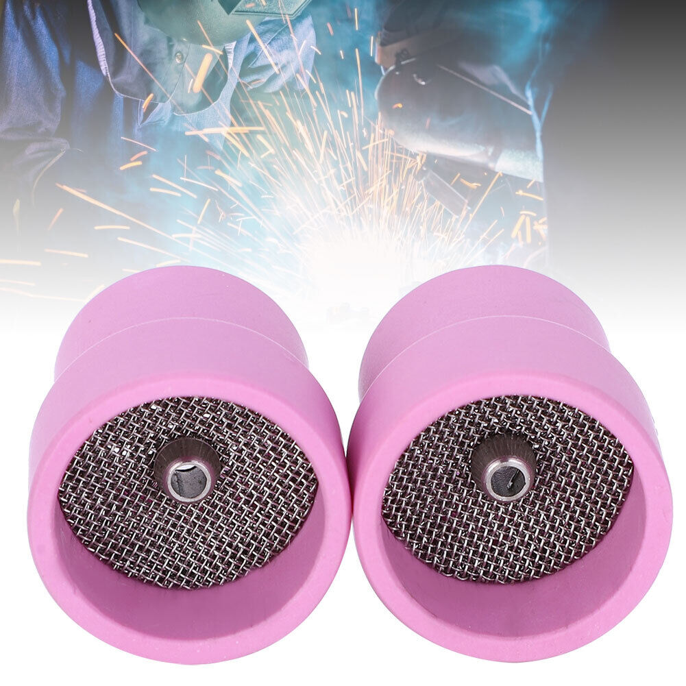 new 2Pcs Industrial Ceramic Welding Cup For WP‑9/20/25 Series ‑Cooled Torch 12 koeek - KOEEK