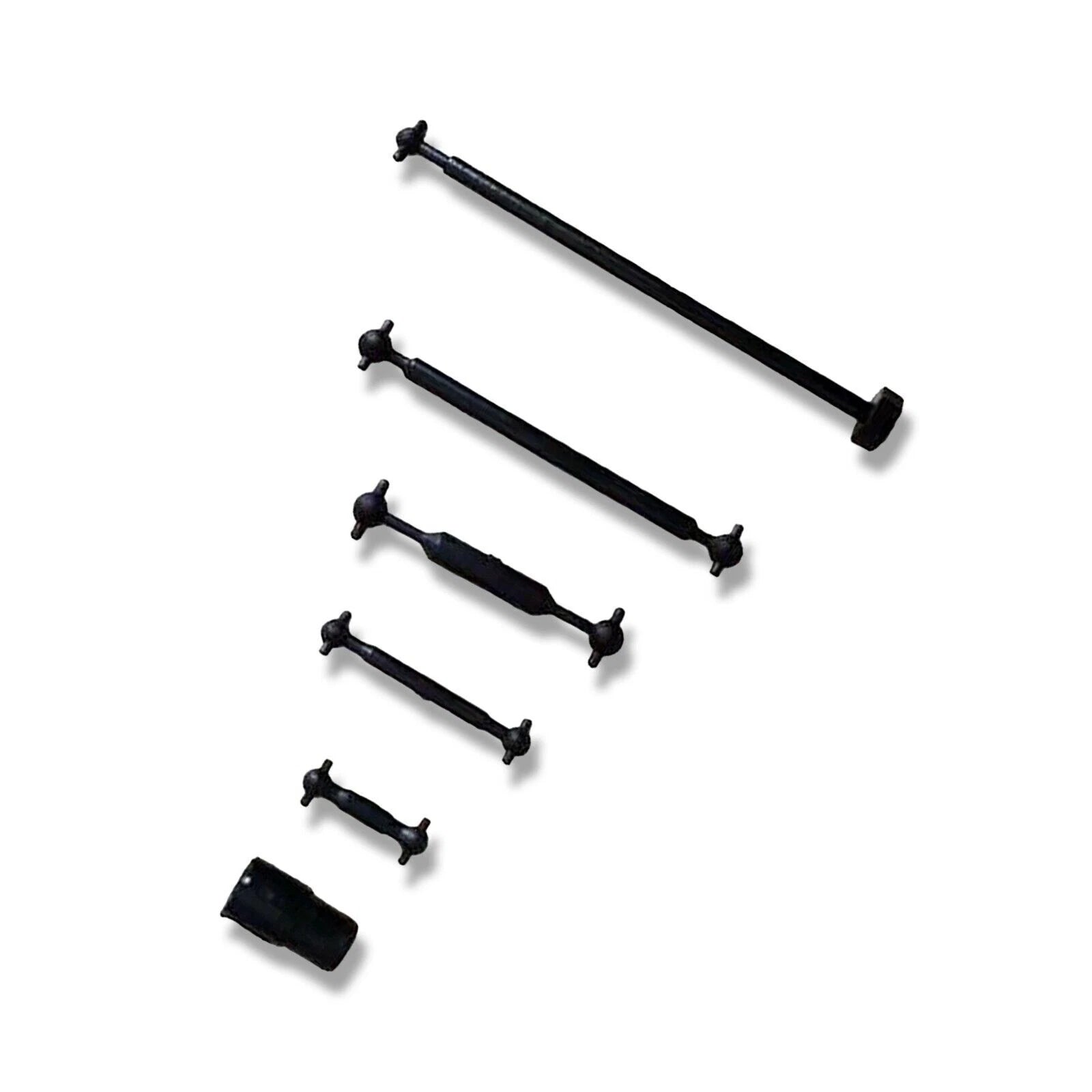 1:87 HO Scale Model Train Refit Motor Drive Rod Connector Connecting Rod Parts 07FC0E-D4 - KOEEK