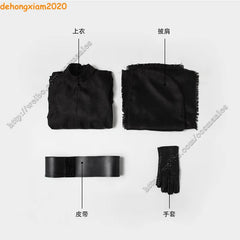 Kylo Ren Cosplay Costume Star Wars 7 The Force Awakens Outfit Custom Halloween 07FC0E-D4 - KOEEK