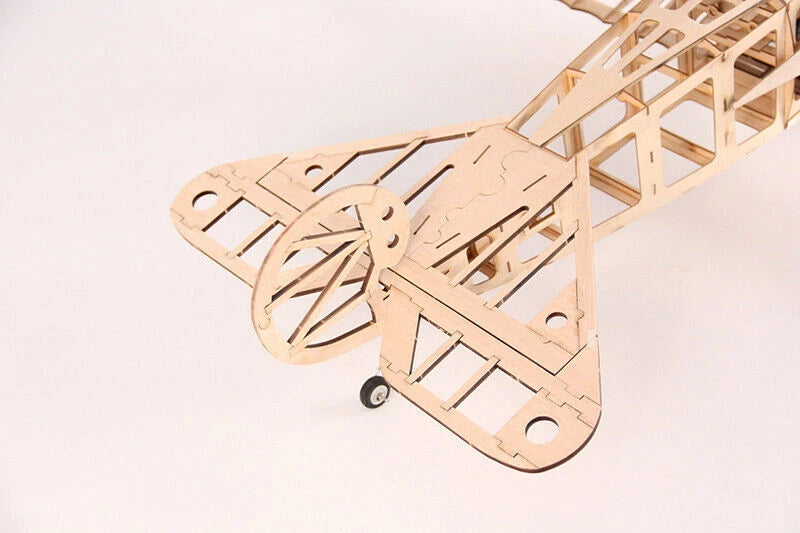 DIY Fokker Dr.I Red Baron Wood Plane Airplane Kit Model Toy Wingspan 102cm 07FC0E-D4 - KOEEK