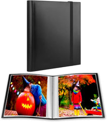 new Photo Album 8x10, 8x10 Book Holds 68 Photos, Art Portfolio Black 07FC0E-D4 - KOEEK